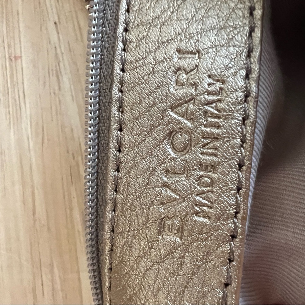 Bulgari Vintage Metallic Bronze Shoulder Bag - Picture 8 of 10